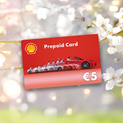 Gefächerte Kartenauswahl Ostern Growing Car