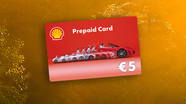Shell Prepaid Card Digital - jetzt erhältlich